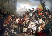 unknow artist Wappers belgian revolution oil painting on canvas